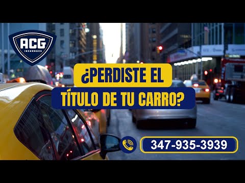 ¿Qué hacer si pierdo el título de mi carro en USA?