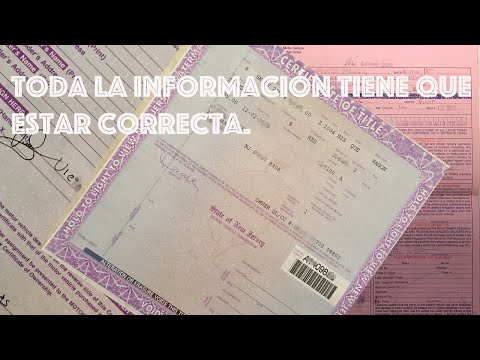 Costo y requisitos para cambiar de nombre un carro en Pennsylvania