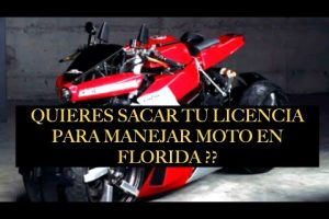 Licencia de moto en Florida: Requisitos y Pasos