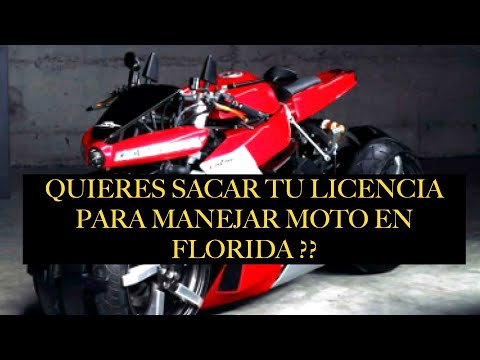 Licencia de moto en Florida: Requisitos y Pasos