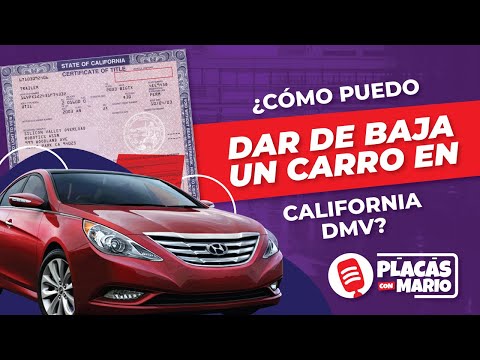 Darse de baja en Texas: Cómo dar de baja un auto fácilmente