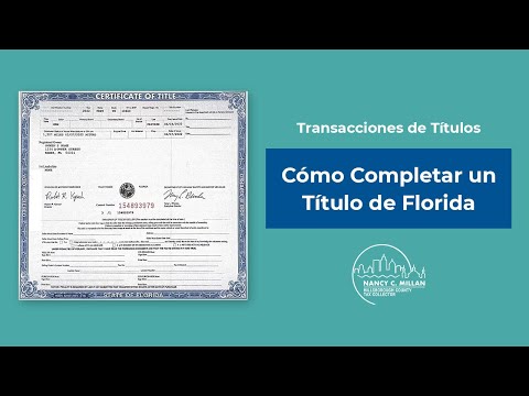 ¿Cómo transferir el título de una motocicleta a mi nombre en Florida?