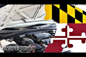 Costo y ubicación de la inspección de carro en Maryland 2023